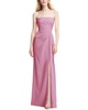 faux wrap gown