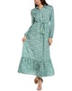 teardrops maxi dress