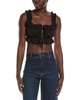 WeWoreWhat Double Tie Top