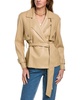 belted trench jacket