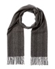 cashmere houndstooth cashmere scarf