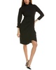 knotted sheath dress