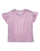 cotton candy ruffle t-shirt