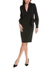 wrap bodice dress