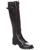 evelyn leather to-the-knee combat boot