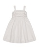 ruched bodice party dress