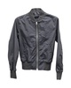 paris bomber jacket in black polyde