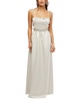 WeWoreWhat Ruffle Bib Maxi Dress