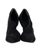 alexander wang marcelia runway pumps in black suede