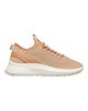 dean 6303443 women's white/peachy fabric & leather sneaker