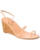 chora mid wedge leather sandal