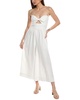 AMUR Halter Pleated Maxi Dress
