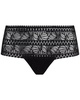 womens atelier seduction boyshorts in noir