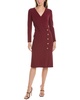 Maggy London V-Neck Midi Dress