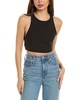scrunch strap linen top