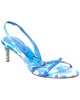 Alexandre Birman Maia 60 Satin & Patent Slingback Sandal