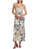 thin strap cowl slip dress