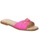 villette canvas & raffia sandal