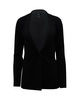 etiennette blazer in black wool