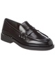 whisper studs leather loafer