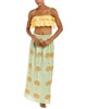 2pc sanya top & skirt set