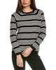 Jones New York Textured Stripe Sweater