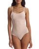 zone smoothing bodysuit in nude