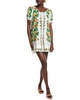 papaya salad scarf mini dress
