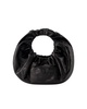 crescent small purse - alexander wang - leather - black