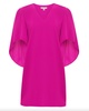 women's meredith midi dress in very berry