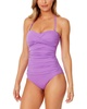 Anne Cole Twist Front Strapless One-Piece