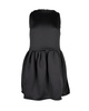 max mara shock jersey mini dress in black polyester