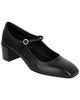 aline leather pump