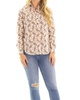 savannah tunic top in fall paisley