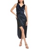 Cinq à Sept Paige Silk-Trim Midi Dress