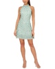 Adrianna by Adrianna Papell Eve Beaded Halter Swing Dress