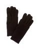 cashmere fold-over rib cuff cashmere gloves
