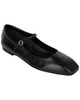 uma leather flat