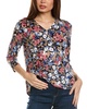v-neck noodle top