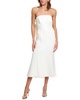 solid midi dress