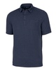 cutter & buck advantage tri-blend jersey mens pocket polo shirt