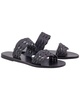 melia woven leather sandal