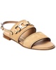 salvatore  chaim suede sandal