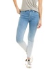 ombre sunstripe high-rise ankle skinny jean