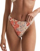 Reiss Lola Floral Print Bikini Bottom