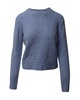 jumper in light blue wool