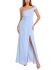 asymmetrical gown