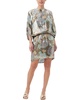 manhattan silk-blend dress