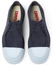 Blue nubuck shoes for men