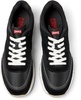 Multicolored textile and nubuck sneakers for men